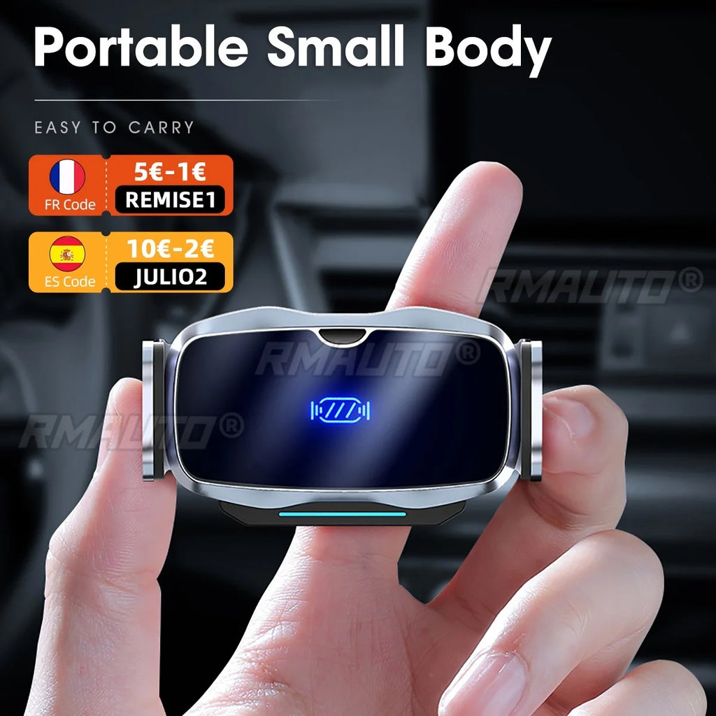 Universal Smart Electric Car Holder for iPhone Xiaomi Car Air Vent Mount Holder Stand Air Vent Mount Cell Auto Phone Support