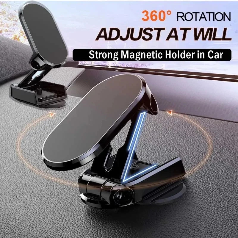 Foldable D11 Adjustable 360 Degree Rotation Magnetic Flexible Waterproof Phone Holder with Suction Cup Mount for