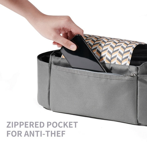 High-Capacity Stroller Organizer