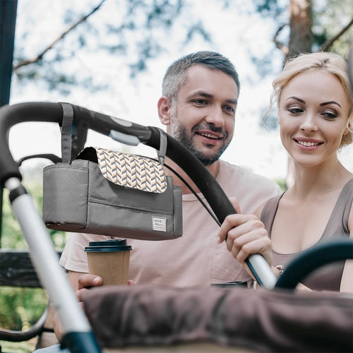 High-Capacity Stroller Organizer