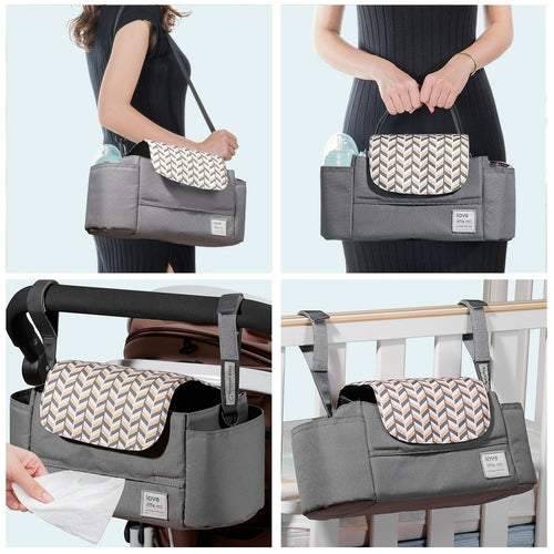 High-Capacity Stroller Organizer