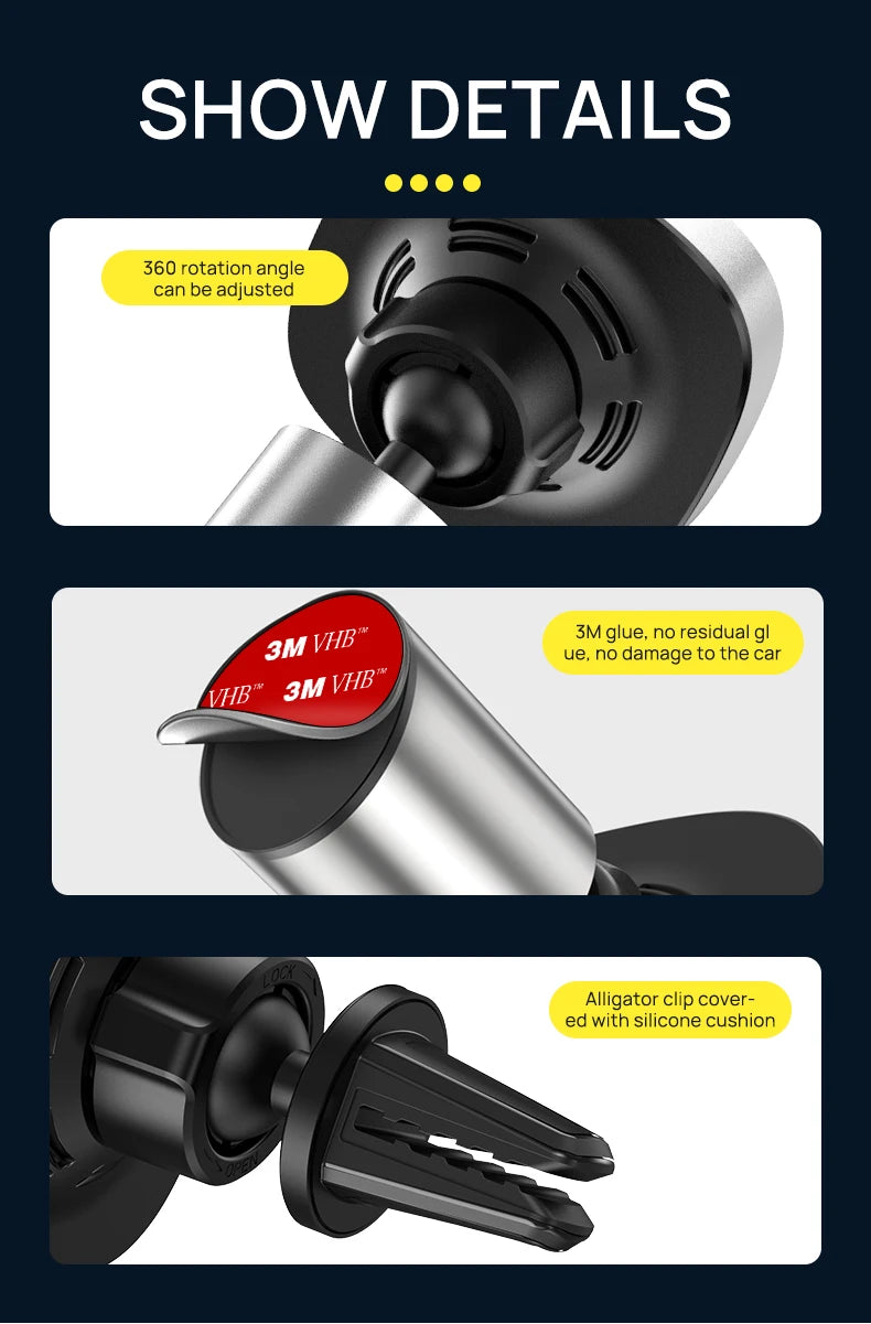 Smart Accessories Car Wireless Phone Charger New Products on China Market