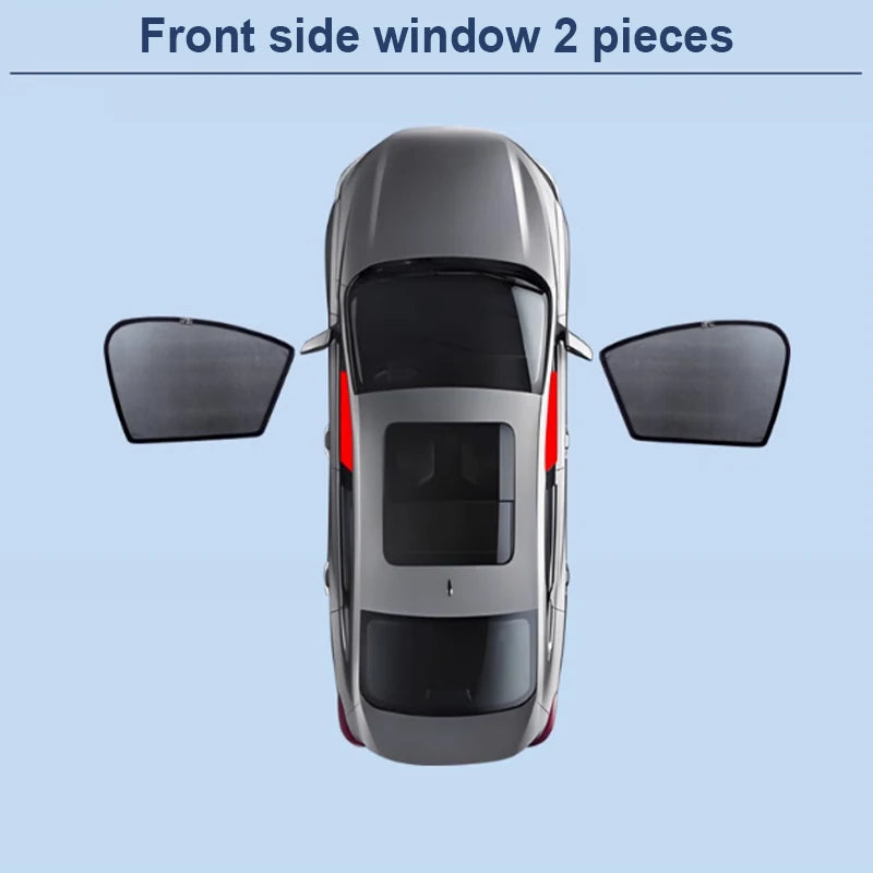 Sun Shades For Honda ZR-V ZRV ZR V HR-V RZ 2023-2025 Sunshade Magnetic Heat insulation Mesh Window Curtain Visor Car Accessories