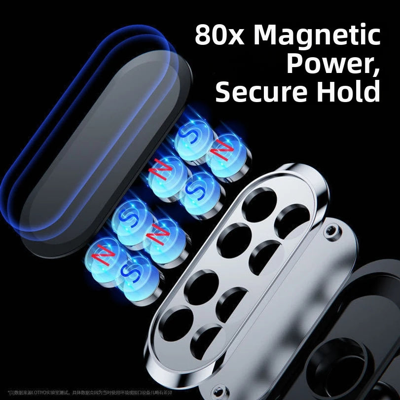 Cross-border 360 Rotating F16 Magnetic Car Mount Adhesive Horizontal And Vertical Anti-slip Navigation Bracket