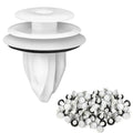 50PCS Door Trim Panel Retainer Clips Door Panel Clips Car Retainer Clips Replaces 90467-A0005 Car Accessories Panel Re