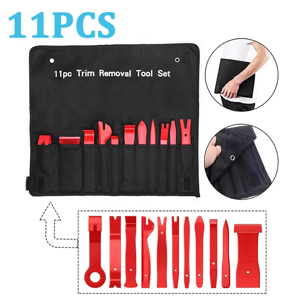 Car Interior Disassembly kit plastic trim removal tool car clips puller diy Panel Tools for auto trim puller set Hand Tool Set