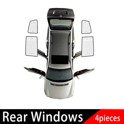 For Volkswagen VW Sharan 7N Accessories SEAT Alhambra 2010~2022 Car Sunscreen Window Sunshade Covers Sun Visors Car Accessories