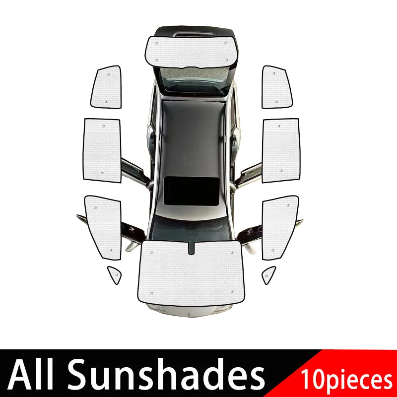 For Volkswagen VW Sharan 7N Accessories SEAT Alhambra 2010~2022 Car Sunscreen Window Sunshade Covers Sun Visors Car Accessories