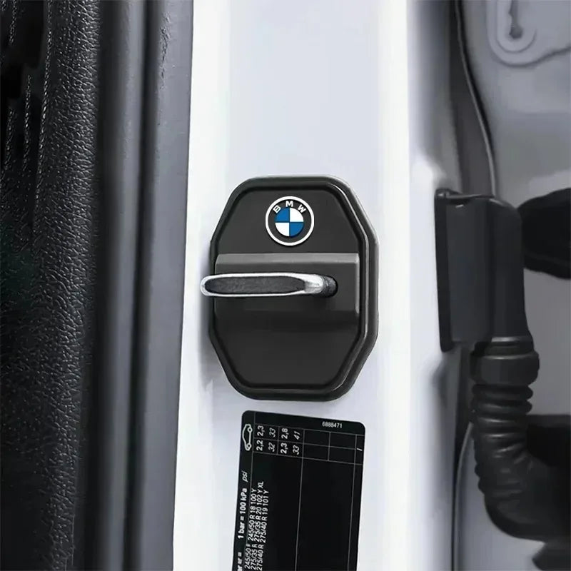 Peças Exteriores para Carro: Amortecedor de Silicone Antichoque para Porta, Capa Protetora para Fechadura, Acessório Automotivo,