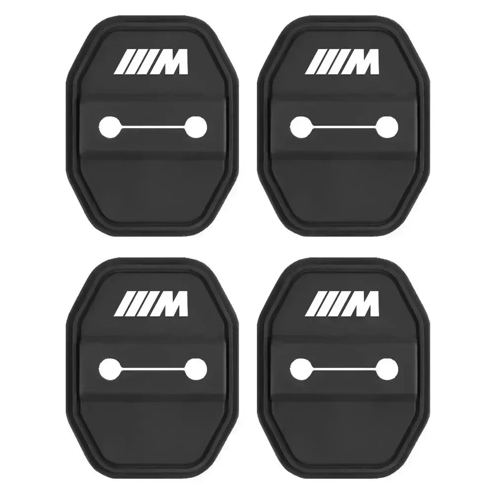 Peças Exteriores para Carro: Amortecedor de Silicone Antichoque para Porta, Capa Protetora para Fechadura, Acessório Automotivo,