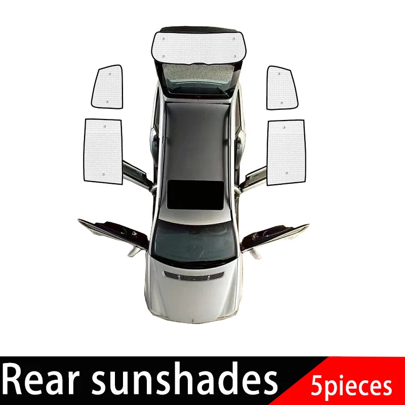 For Volkswagen VW Sharan 7N Accessories SEAT Alhambra 2010~2022 Car Sunscreen Window Sunshade Covers Sun Visors Car Accessories