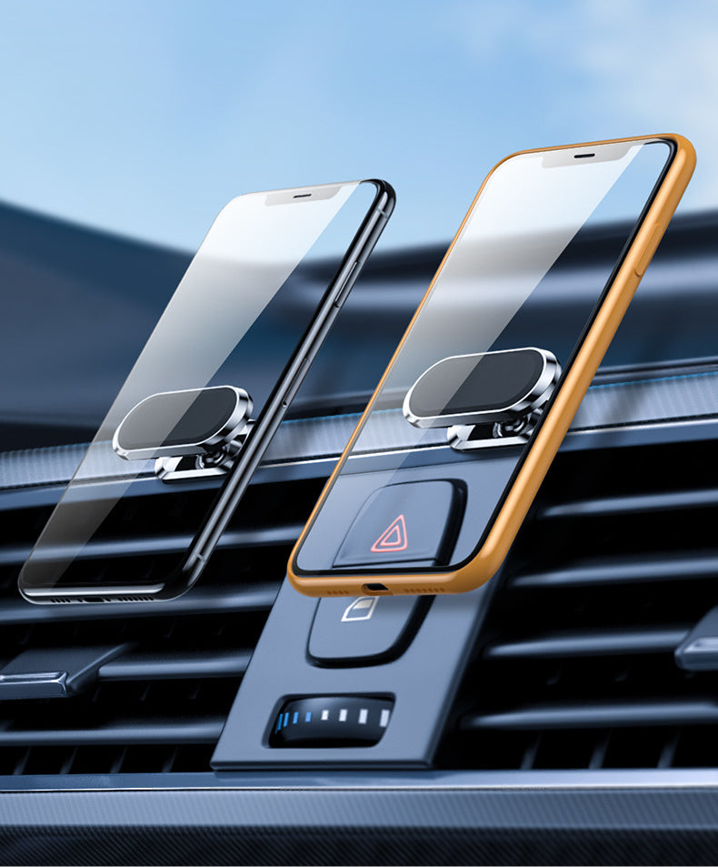Strong Magnetism Car Phone Holder Rotate 360 Degrees Mount Stand GPS Mobile Cell Support for Suitable for All Mobile Phones