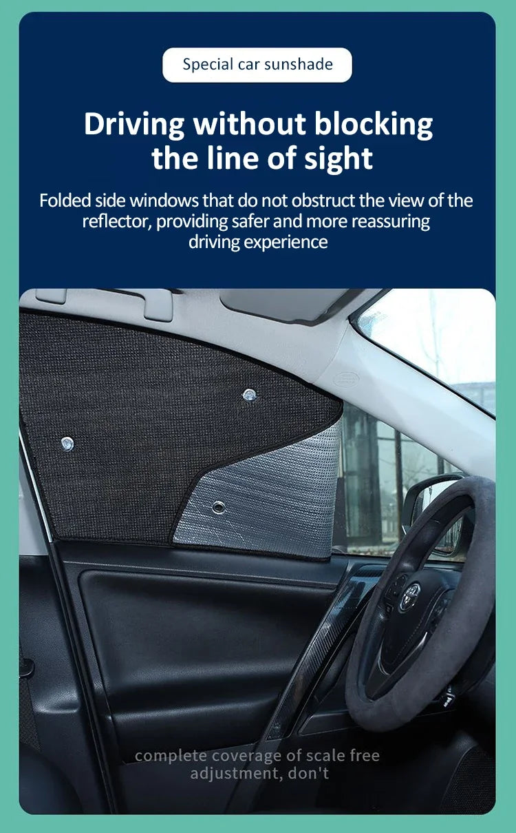 For Volkswagen VW Sharan 7N Accessories SEAT Alhambra 2010~2022 Car Sunscreen Window Sunshade Covers Sun Visors Car Accessories