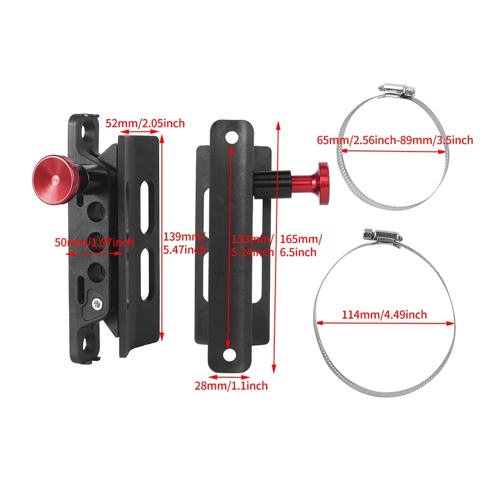 Car Extinguisher Mount Bracket Adjustable Fit For Jeep Wrangler Sport/ JK/ Sahara Fire Extinguisher Holder