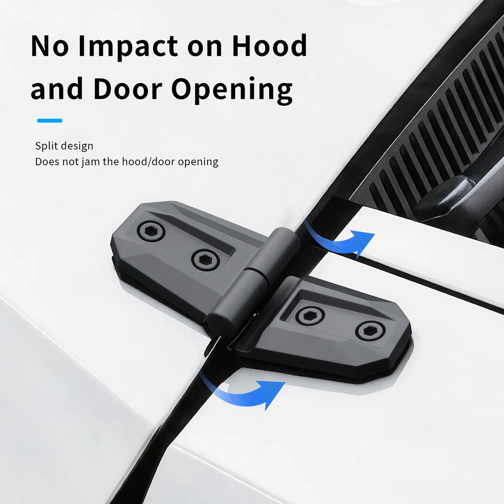 Automotive modification accessories for general off-road vehicles, exterior modification, fender, hood hinge, decorative hinge,