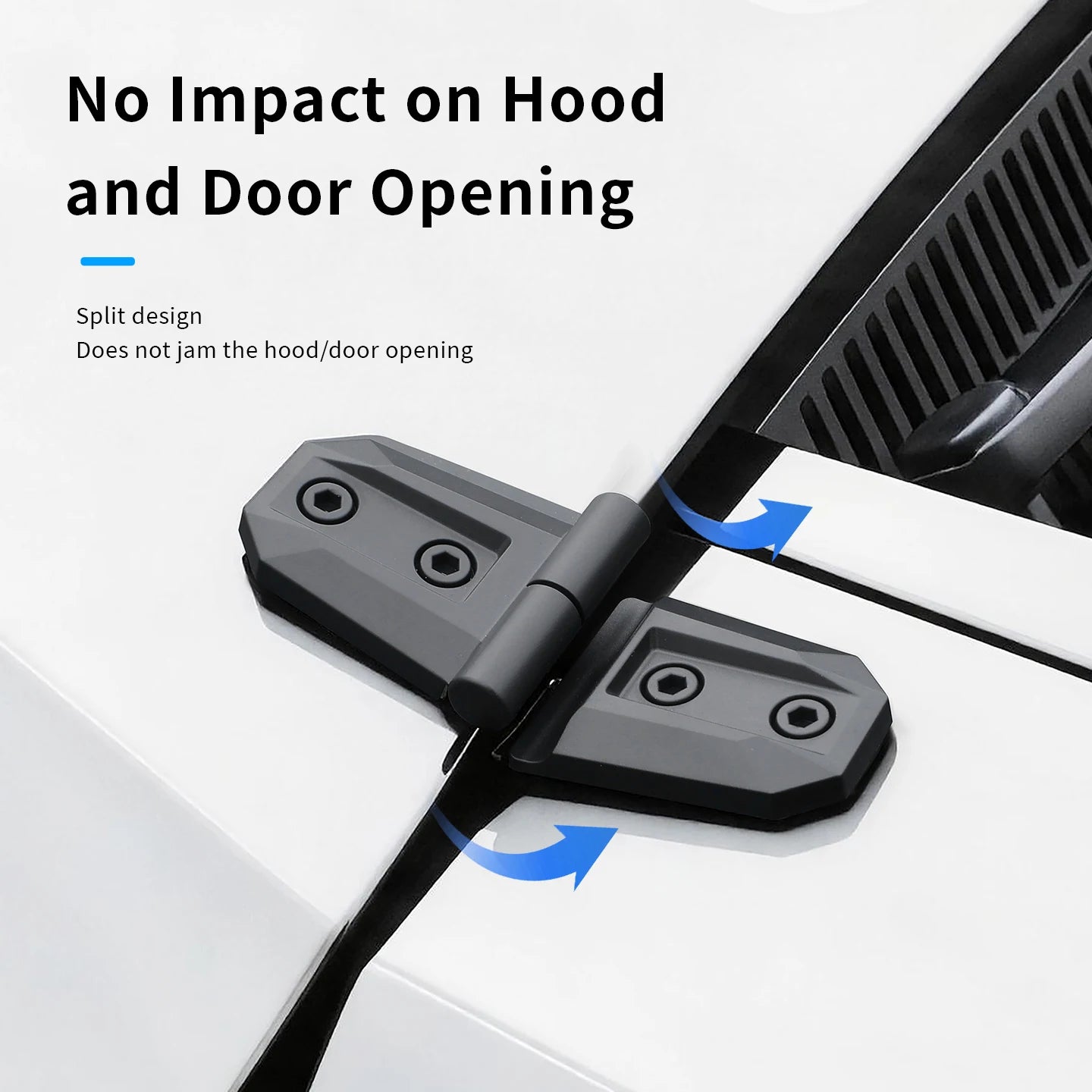 Automotive modification accessories for general off-road vehicles, exterior modification, fender, hood hinge, decorative hinge,