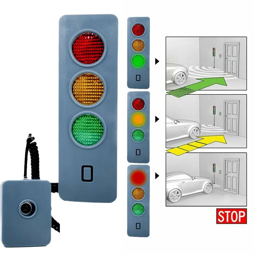 LED Parking Garage Safety Lights Traffic Alarms Automatic Parking Assist System Sensors Guidance Lights Accesorios Para Auto