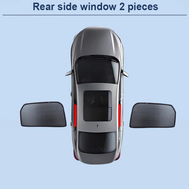 Sun Shades For Honda ZR-V ZRV ZR V HR-V RZ 2023-2025 Sunshade Magnetic Heat insulation Mesh Window Curtain Visor Car Accessories