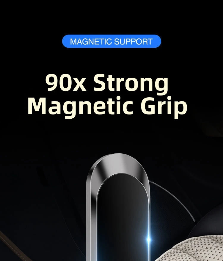 Cross-border 360 Rotating F16 Magnetic Car Mount Adhesive Horizontal And Vertical Anti-slip Navigation Bracket