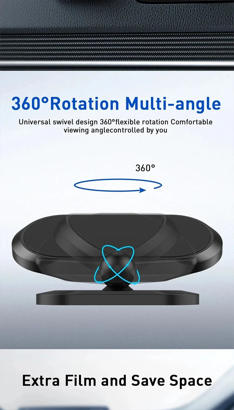Suitable for /Car Navigation/Tablet holder/Home/Electronic Equipment 360° Rotation Car Phone Holder Strong Magnetic Car Holder