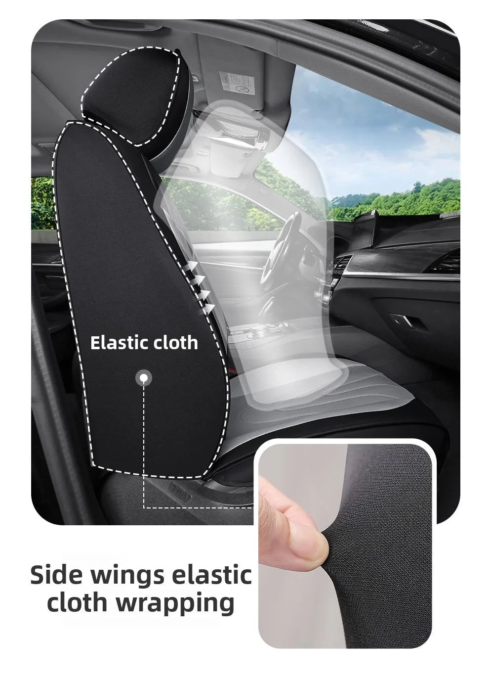 5D Car Seat Covers for Mercedes C-CLASS C180 C200 C230 C240 C250 C280 C300 CL200 CL500 CL550 Car Accessories Auto Goods