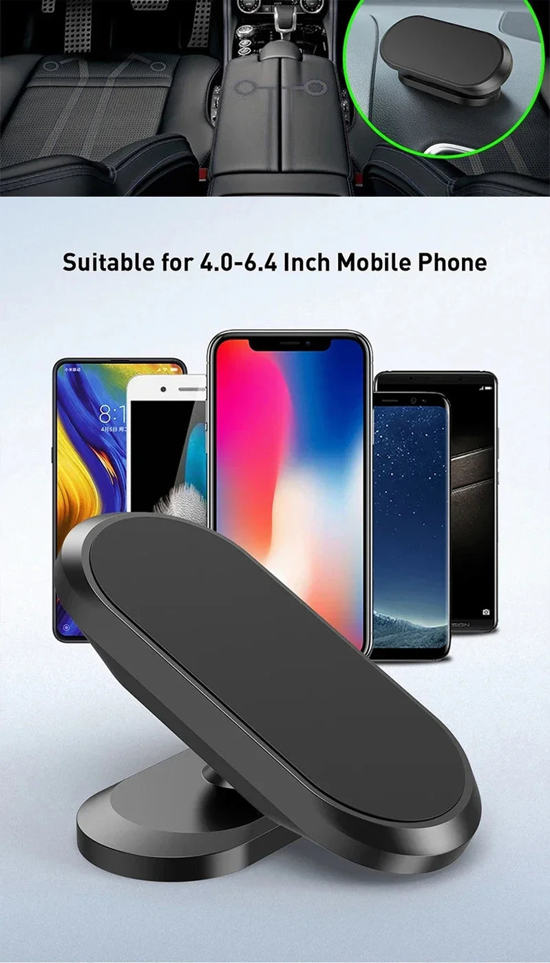 Suitable for /Car Navigation/Tablet holder/Home/Electronic Equipment 360° Rotation Car Phone Holder Strong Magnetic Car Holder