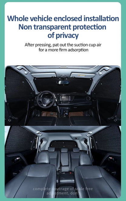 For Volkswagen VW Sharan 7N Accessories SEAT Alhambra 2010~2022 Car Sunscreen Window Sunshade Covers Sun Visors Car Accessories