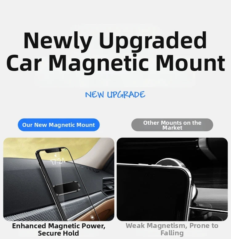 Cross-border 360 Rotating F16 Magnetic Car Mount Adhesive Horizontal And Vertical Anti-slip Navigation Bracket