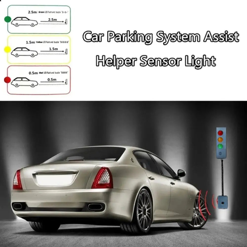 LED Parking Garage Safety Lights Traffic Alarms Automatic Parking Assist System Sensors Guidance Lights Accesorios Para Auto