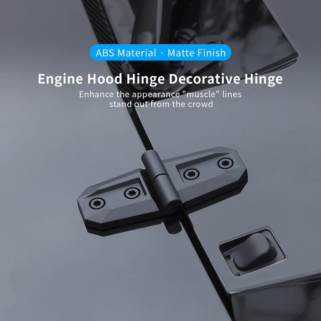 Automotive modification accessories for general off-road vehicles, exterior modification, fender, hood hinge, decorative hinge,