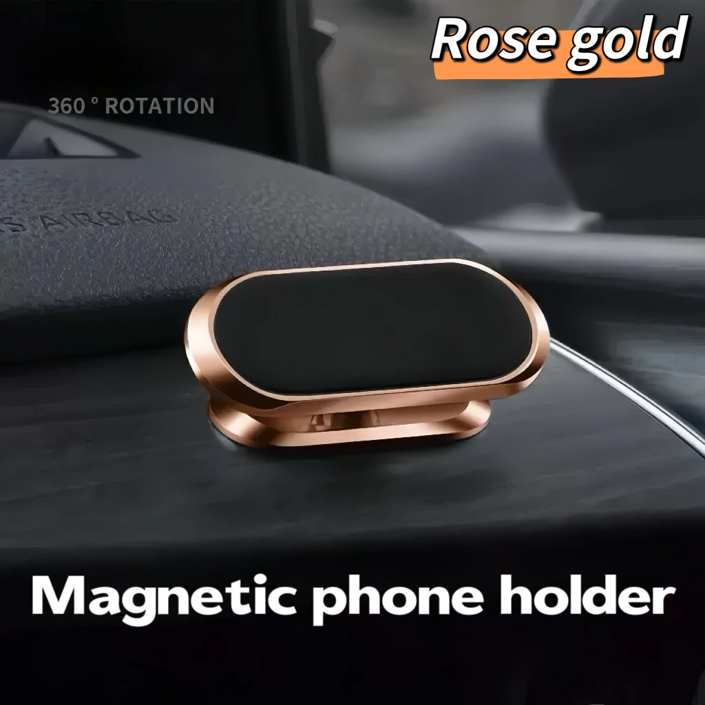 New Car Magnetic Phone Mount, 360° Rotation, Super Strong Adhesion to Keep Phone from Falling