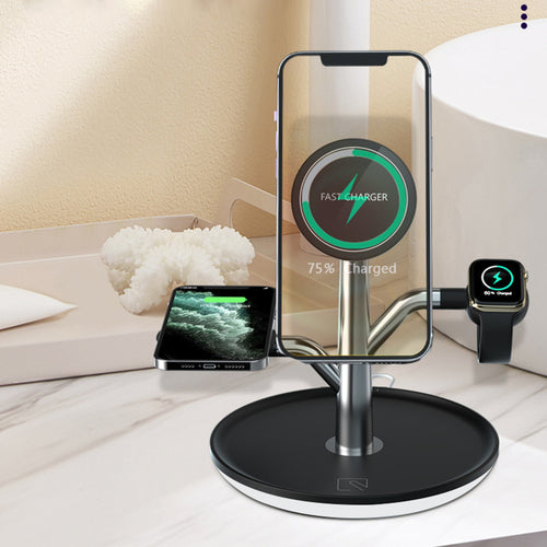 Universal Wireless Charging Stand for iPhone Apple Watch AirPods